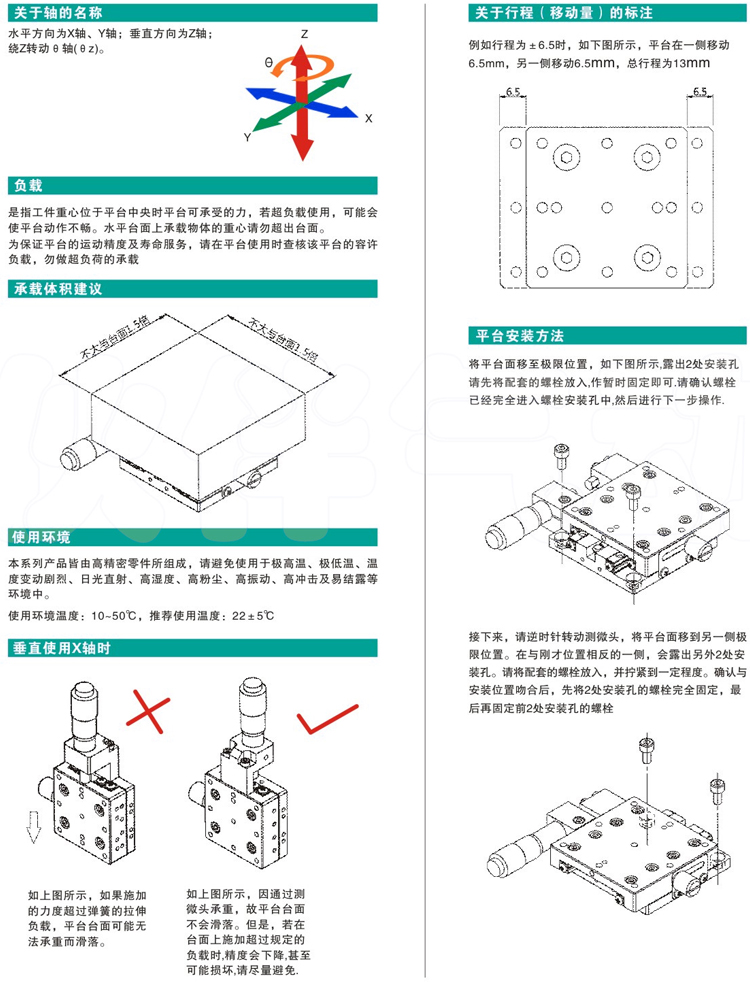 位移台产品知识